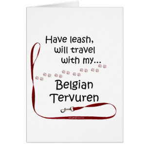 Belgian Tervuren Travel Leash