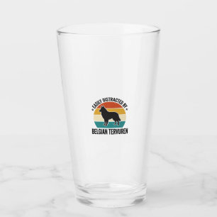 Belgian Tervuren Vintage Dog Lover Shirt Design_1 Glass