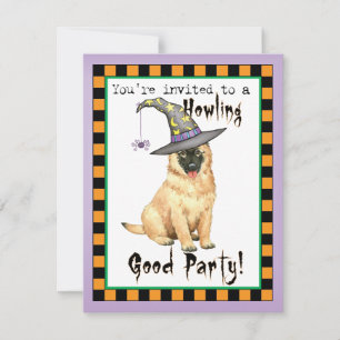 Belgian Tervuren Witch Invitation