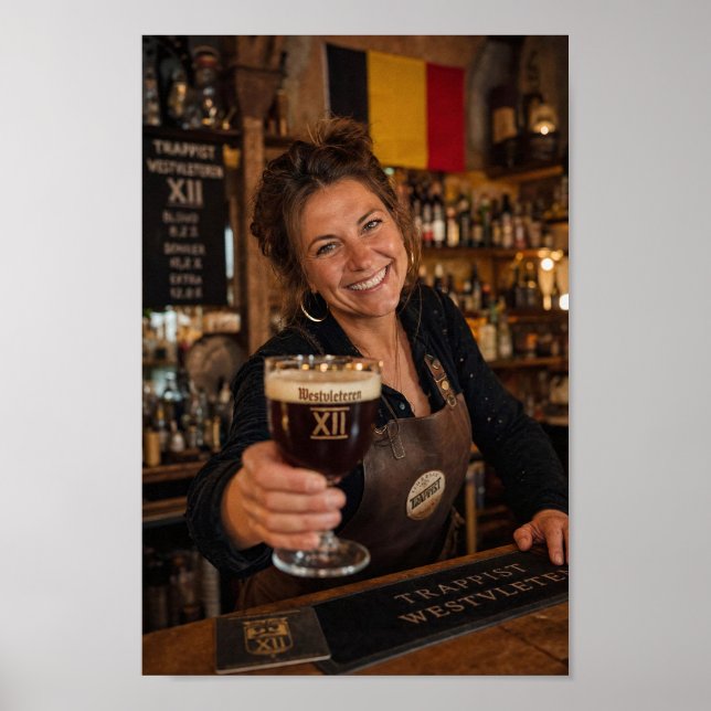 Belgian Trappist Tavern Welcome Poster (Front)
