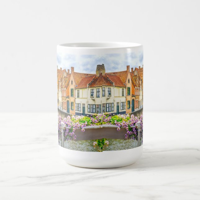 BELGIAN VILLAGE LANDSCAPE COFFEE MUG (Center)