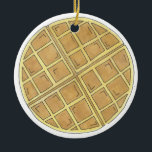 Belgian Waffle Diner Brunch Food Restaurant Chef Ceramic Tree Decoration<br><div class="desc">Ornament features an original marker illustration of a delicious diner style Belgian waffle.

This breakfast food design is also available on other products. Don't see what you're looking for? Need help with customisation? Contact Rebecca to have something designed just for you.</div>