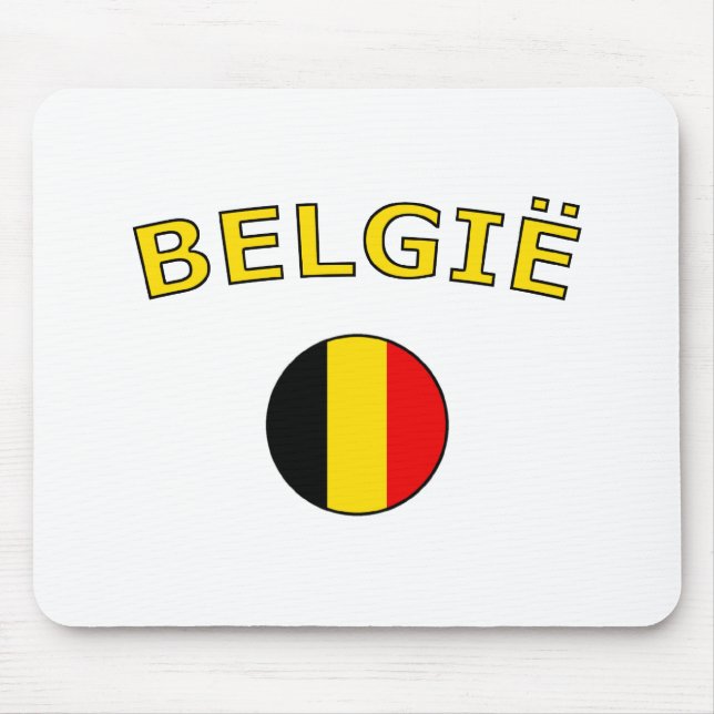 Belgie Mouse Mat (Front)