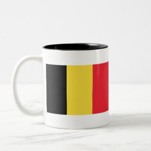 Belgien - Belgique - België - Belgium Flag Two-Tone Coffee Mug