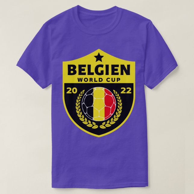 Belgien Fussball 2 T-Shirt (Design Front)