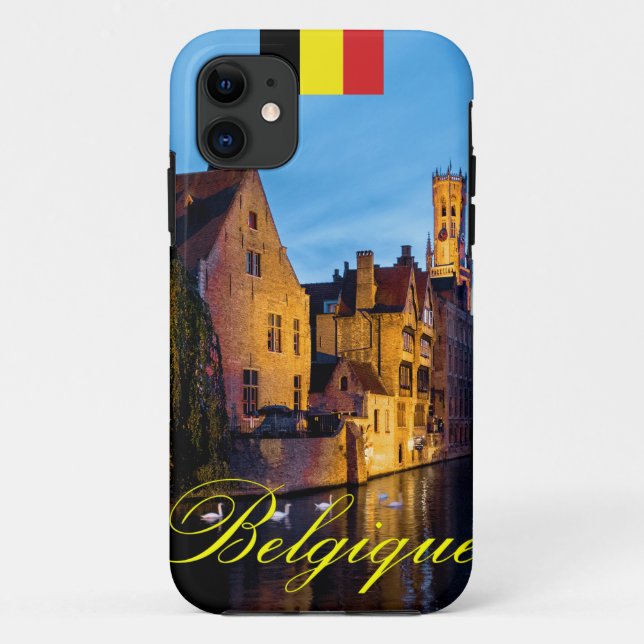 Belgique Medieval Bruges - Pro Photo Case-Mate iPhone Case (Back)