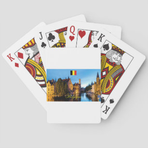 Belgique Medieval Bruges - Pro Photo Playing Cards