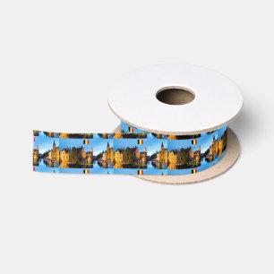 Belgique Medieval Bruges - Pro Photo Satin Ribbon