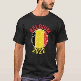 Belgium 2022 Football Supporter Championship Socce T-Shirt