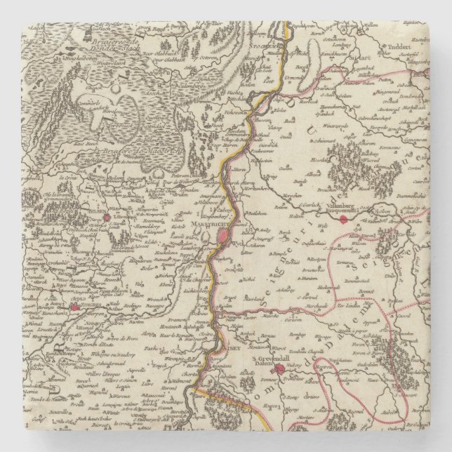 Belgium 2 stone coaster (Front)