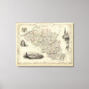 Belgium 3 canvas print