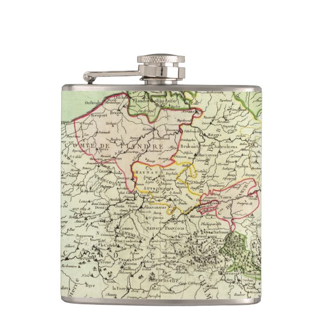 Belgium 3 hip flask (Front)