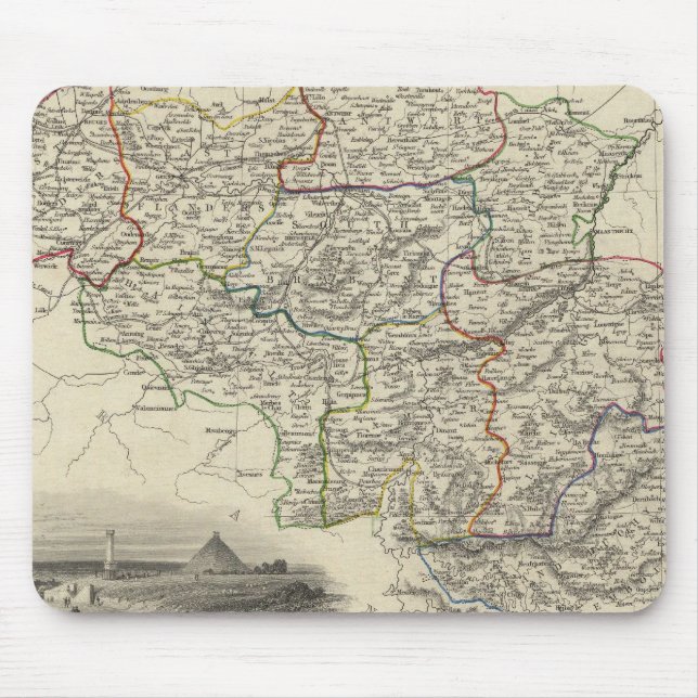 Belgium 3 mouse mat (Front)
