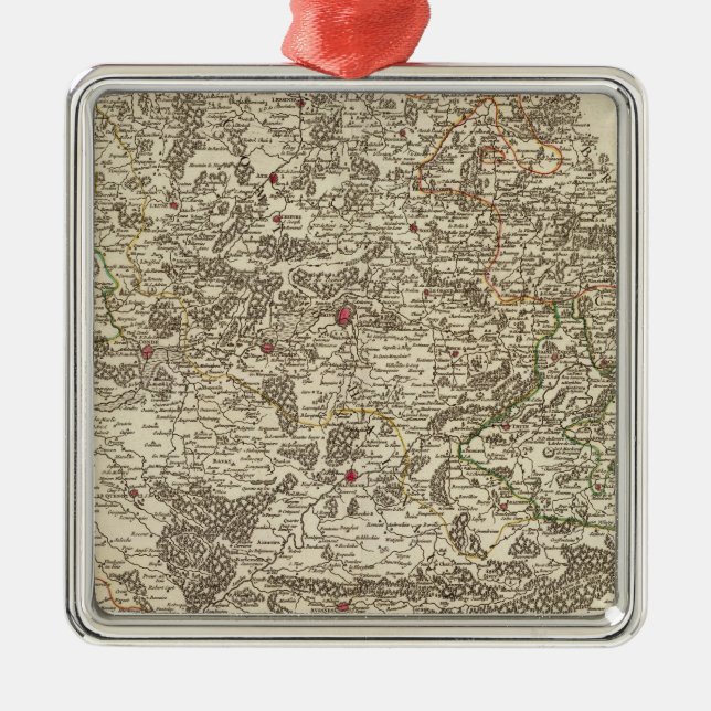 Belgium 4 metal tree decoration (Front)