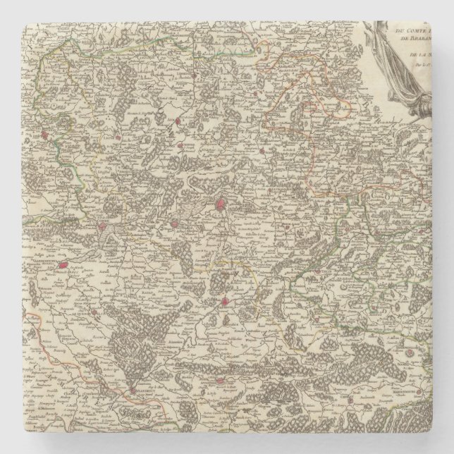 Belgium 4 stone coaster (Front)