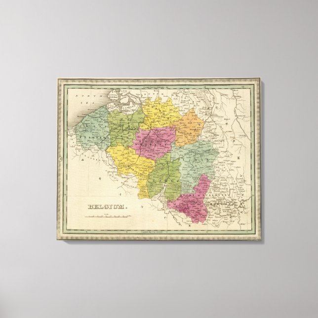 Belgium 5 canvas print (Front)