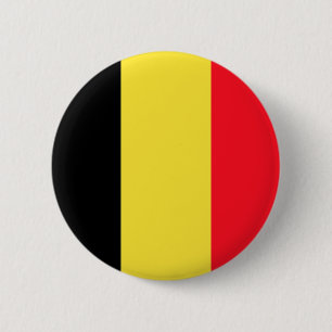 belgium 6 cm round badge