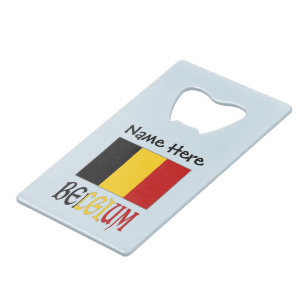 Belgium and Belgian Flag Personalised
