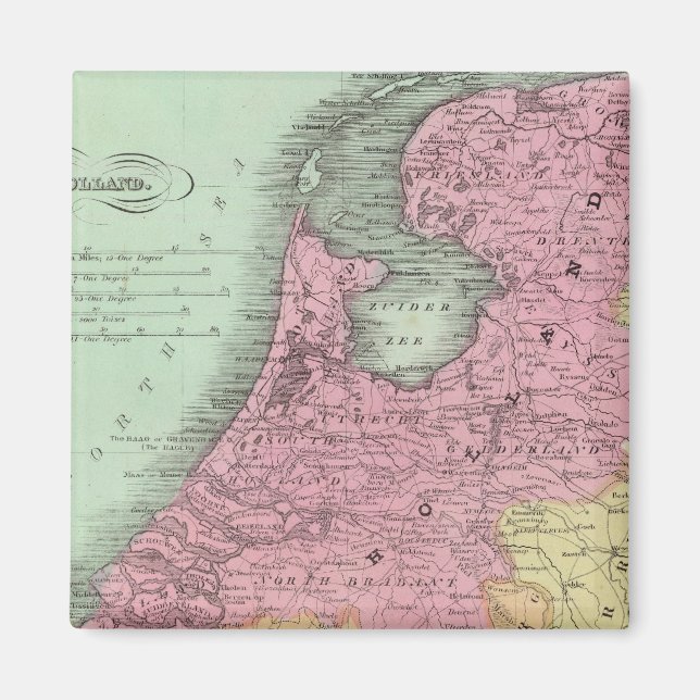 Belgium And Holland Magnet (Front)