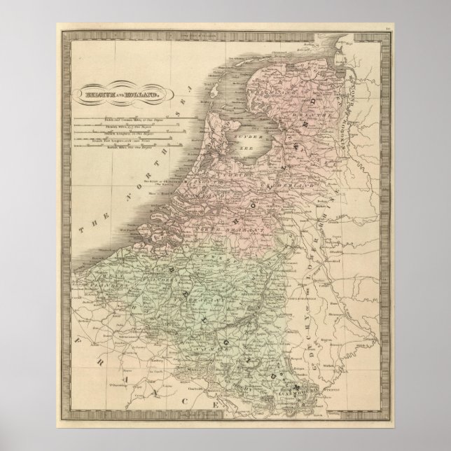 Belgium and Holland Poster (Front)