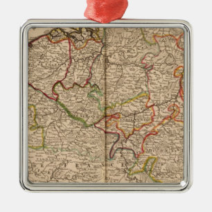 Belgium and Luxembourg Metal Tree Decoration