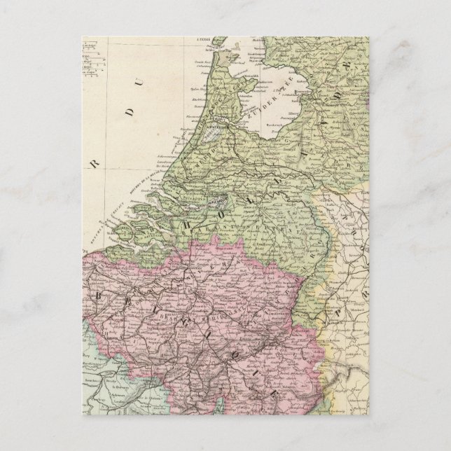 Belgium and Netherlands 2 Postcard (Front)