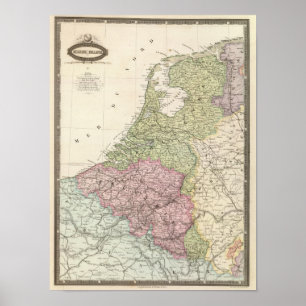 Belgium and Netherlands 2 Poster