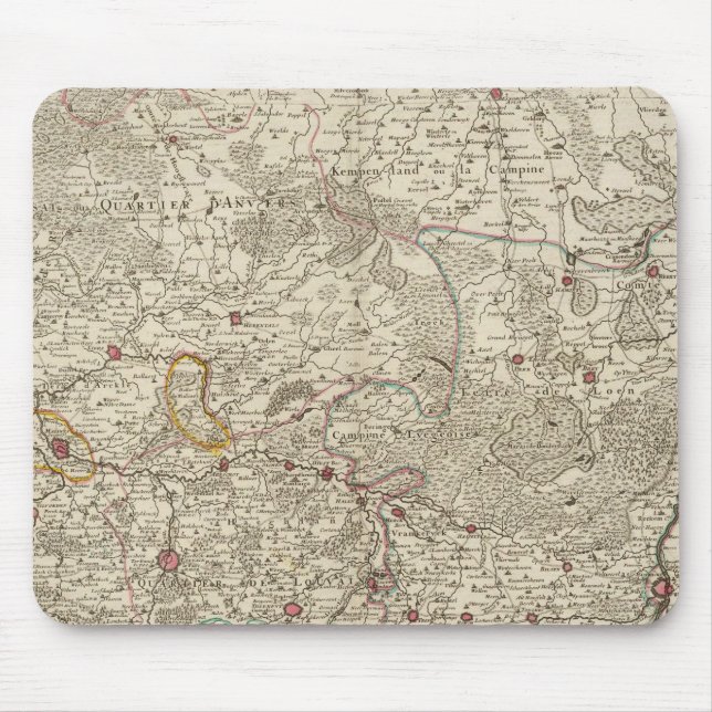 Belgium and Netherlands Mouse Mat (Front)