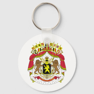 Belgium BE Key Ring