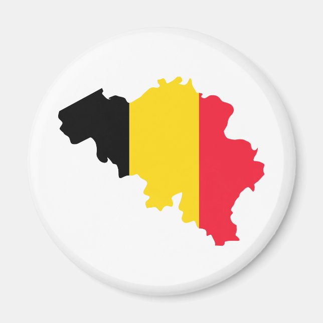 Belgium BE Magnet (Front)