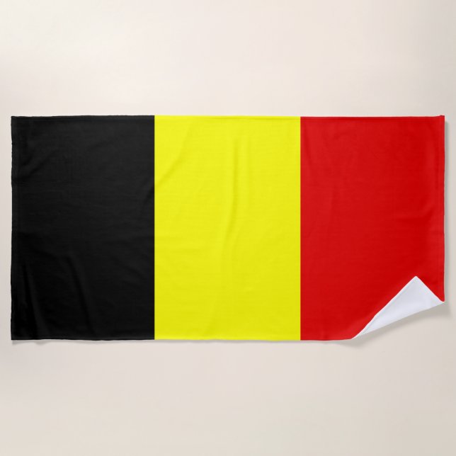 Belgium Beach Towel (Front)