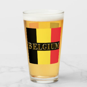 BELGIUM BEER GLASS