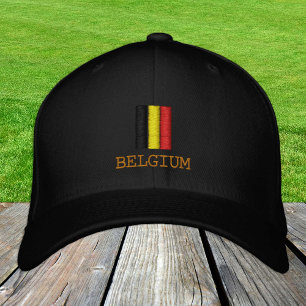Belgium & Belgian Flag fashion / Brussels Patriots Embroidered Hat