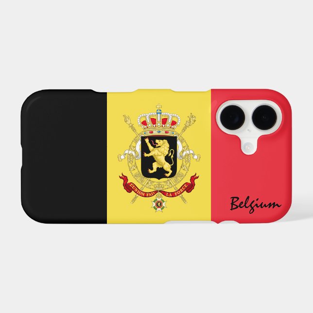 Belgium & Belgian Flag fashion, travel / sports (Back (Horizontal))