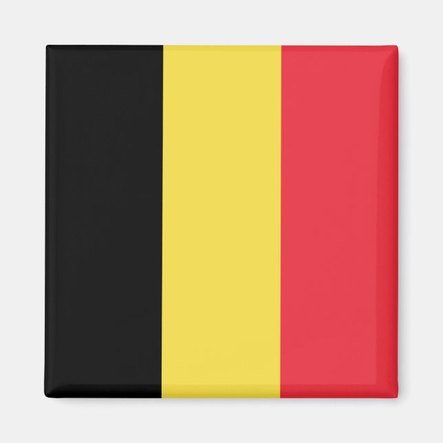 Belgium (Belgian) Flag Magnet (Front)