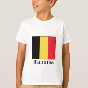 Belgium (Belgian) Flag T-Shirt