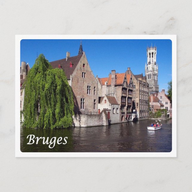 Belgium - Bruges - Canal - Postcard (Front)