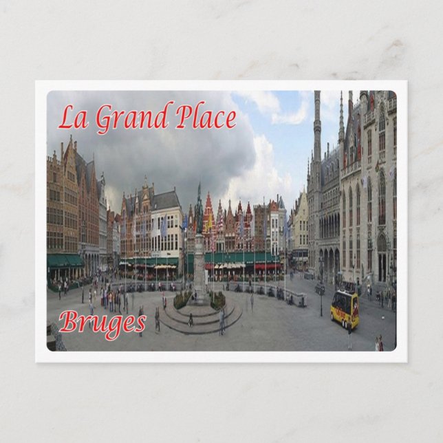 Belgium - Bruges - La Grand-Place - Postcard (Front)