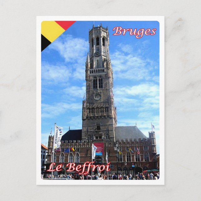 Belgium - Bruges - Le Beffroi - Postcard (Front)