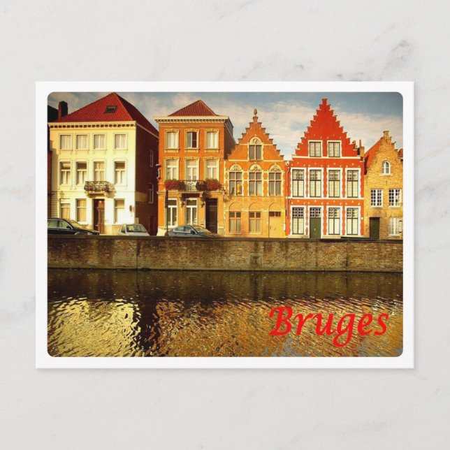 Belgium - Bruges - Le Maisons - Postcard (Front)