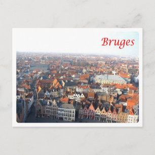 Belgium - Bruges - Vue Du Beffroi - Postcard