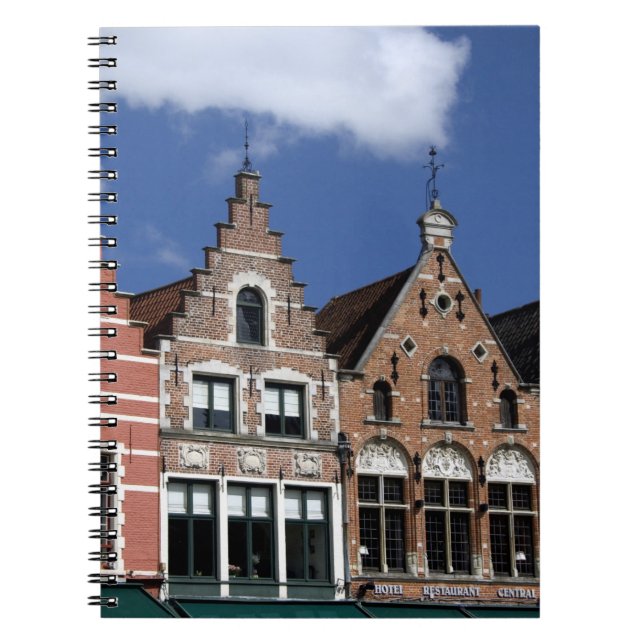 Belgium, Brugge (aka Brug or Bruge). UNESCO 2 Notebook (Front)