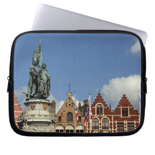 Belgium, Brugge (aka Brug or Bruge). UNESCO Laptop Sleeve