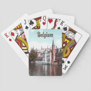 Belgium Brussels Canal Playing Cards