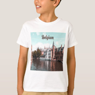 Belgium Brussels Canal T-Shirt