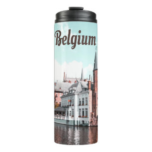 Belgium Brussels Canal Thermal Tumbler