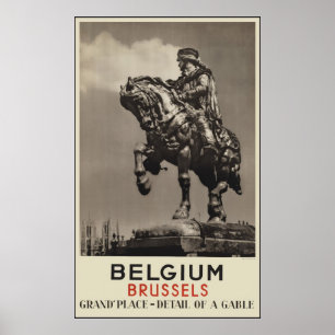 Belgium Brussels Poster