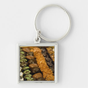 Belgium, Brussels. World famous Belgium Key Ring