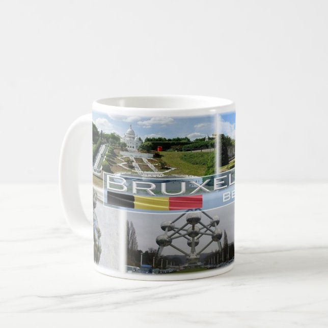 Belgium - Bruxelles - Coffee Mug (Front Left)