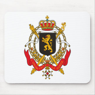 Belgium Coat of Arms Mousepad